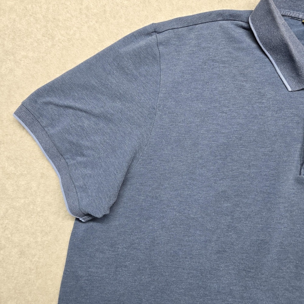 Polo Golf Ralph Lauren Polo Shirt Mens XL Blue Pro Fit Big Pony Casual Peru - Picture 4 of 16